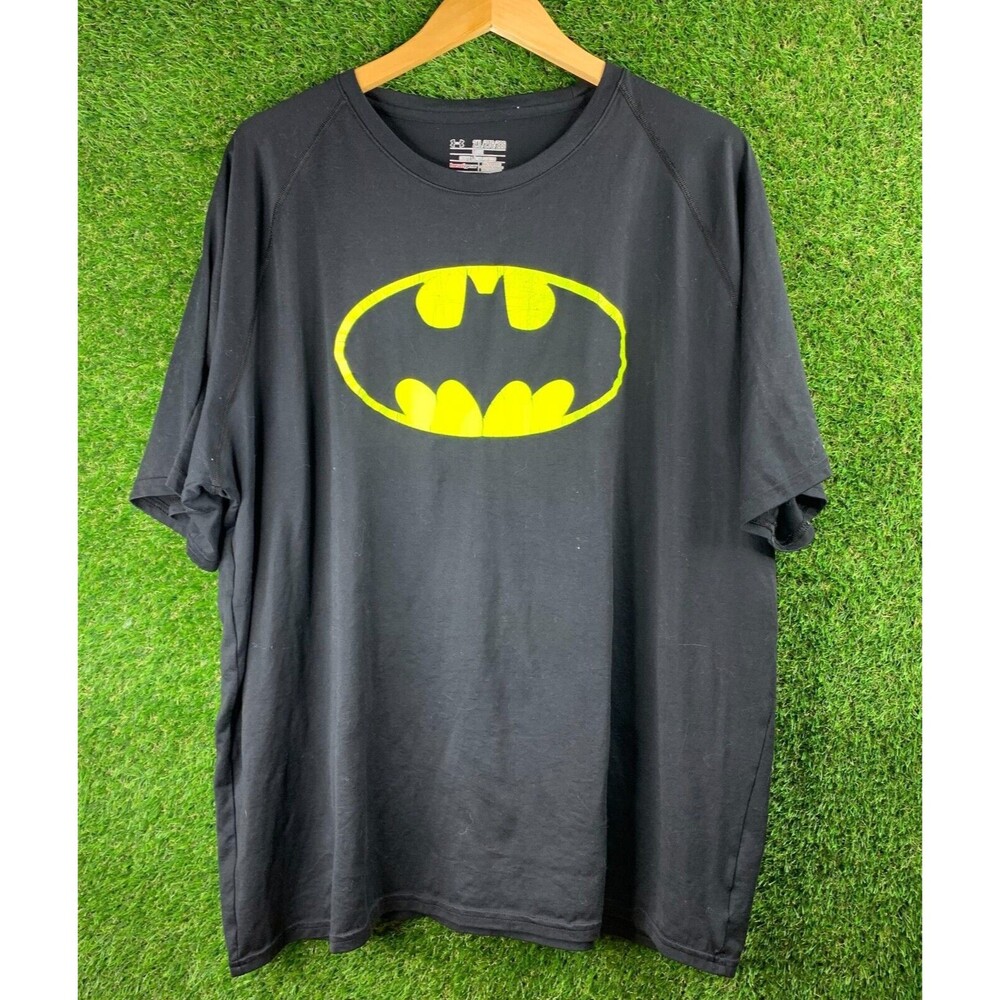 Under Armour Mens Alter Ego Compression Batman Heatgear Shirt Tee Men’s Size XXL